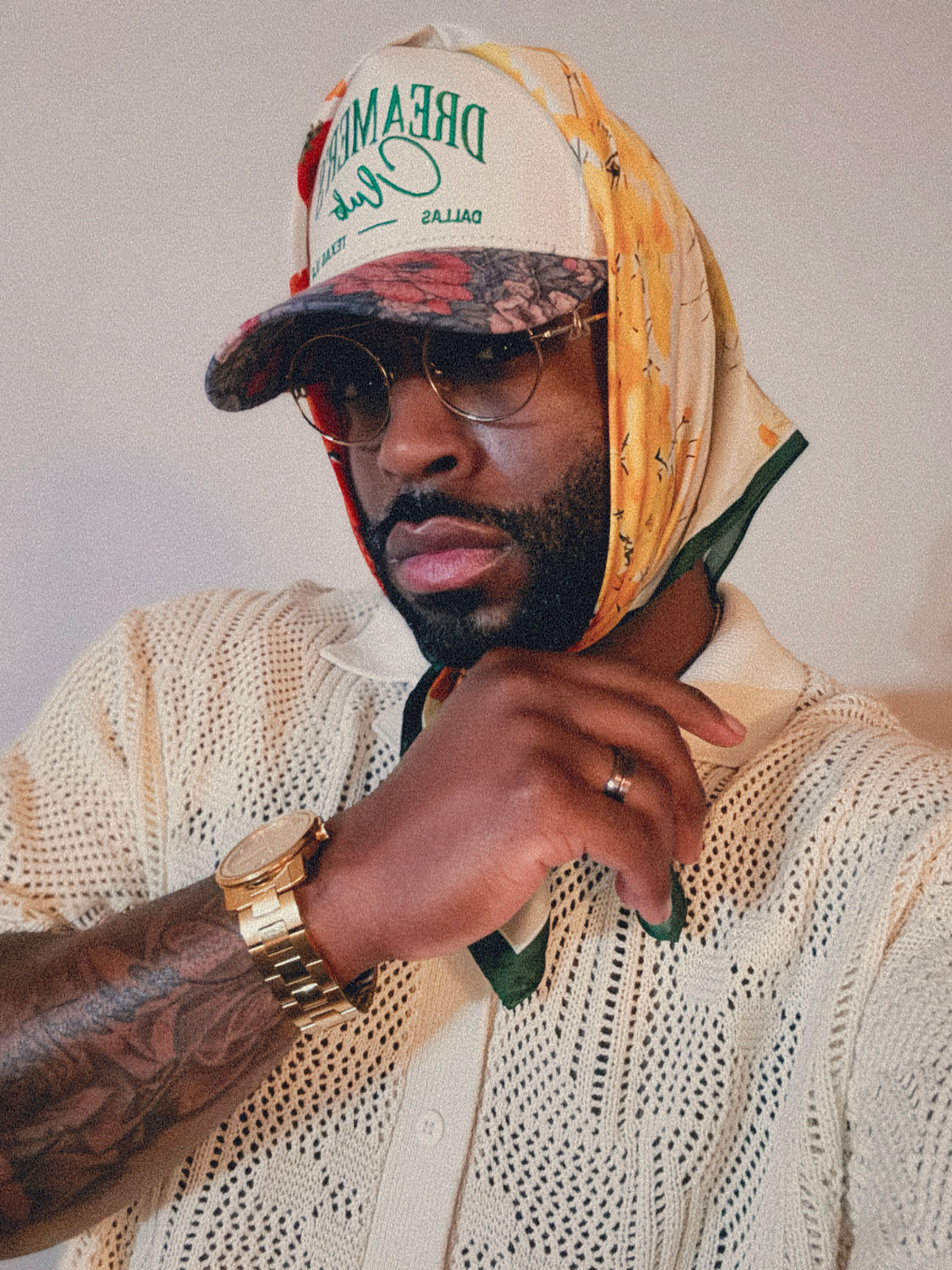 Premium Floral Snapback - Hashtagnocap