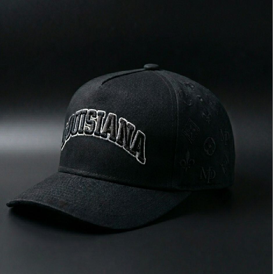 Louisiana Snapback Black Maison