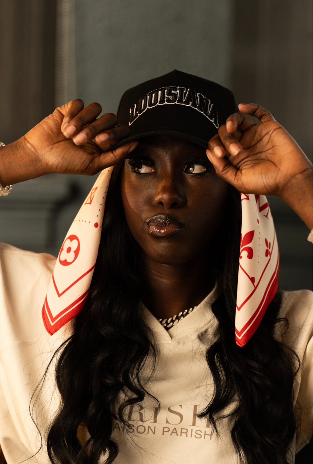 Louisiana Snapback Black Maison