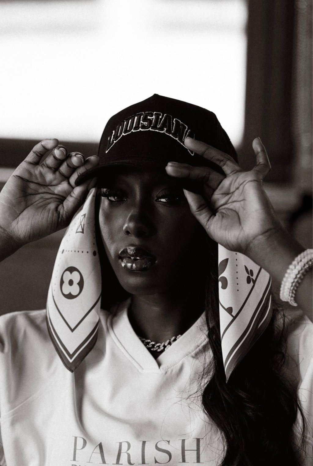 Louisiana Snapback Black Maison