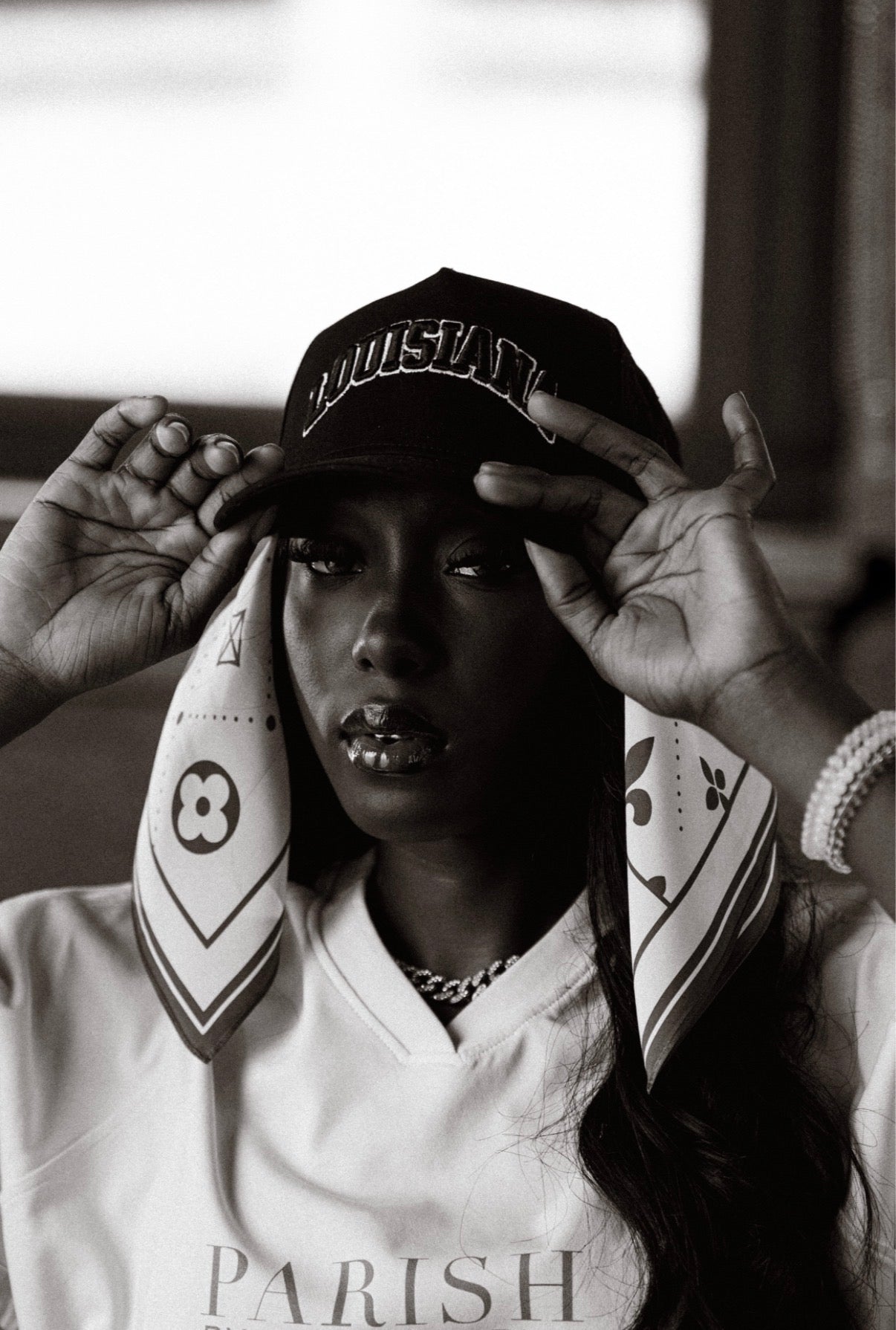 Louisiana Snapback Black Maison